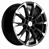 Диск литой 18x7.5J  5x114.3 KHW1808 (Lexus NX) Black-FP Khomen Wheels  ET35 / 60.1