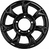 Диск литой 15x5.5J  5x139.7 KHW1505 (Jimny) Black Khomen Wheels  ET-20 / 108.1