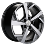 Диск литой 17x7.0J  5x114.3 KHW1712 (Changan/Geely/Lexus/Toyota) Black-FP Khomen Wheels  ET45 / 60.1