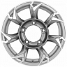 Диск литой 15x5.5J  5x139.7 KHW1505 (Lada Niva 4x4) F-Silver Khomen Wheels  ET5 / 98.5